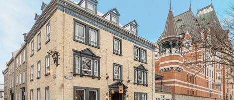 Façade de l’hébergement