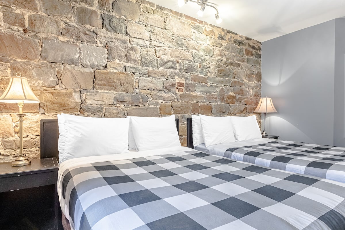 Desk, iron/ironing board, free WiFi, bed sheets