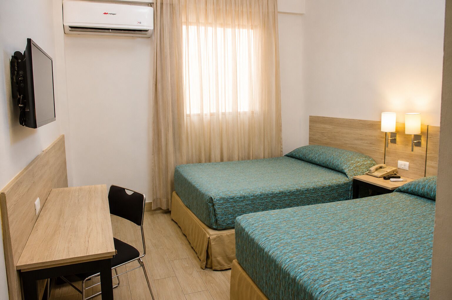 Standard Room, 2 Double Beds | In-room safe, free WiFi, bed sheets