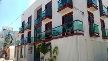 Façade de lâhĂ©bergement