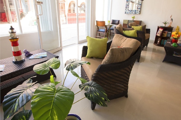 Zona de estar del vestíbulo