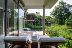 Luxury Villa, 3 Bedrooms, Private Pool | Garden view