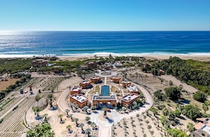 Aerial view - Villa Santa Cruz (Todos Santos)