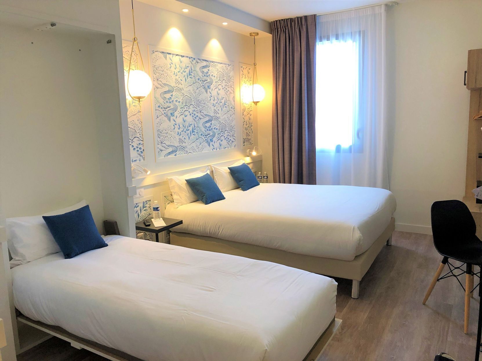 In-room safe, laptop workspace, soundproofing, free cots/infant beds