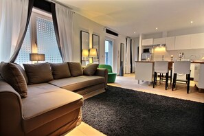 Apartment, 1 Schlafzimmer (Clarisses 5) | Wohnzimmer