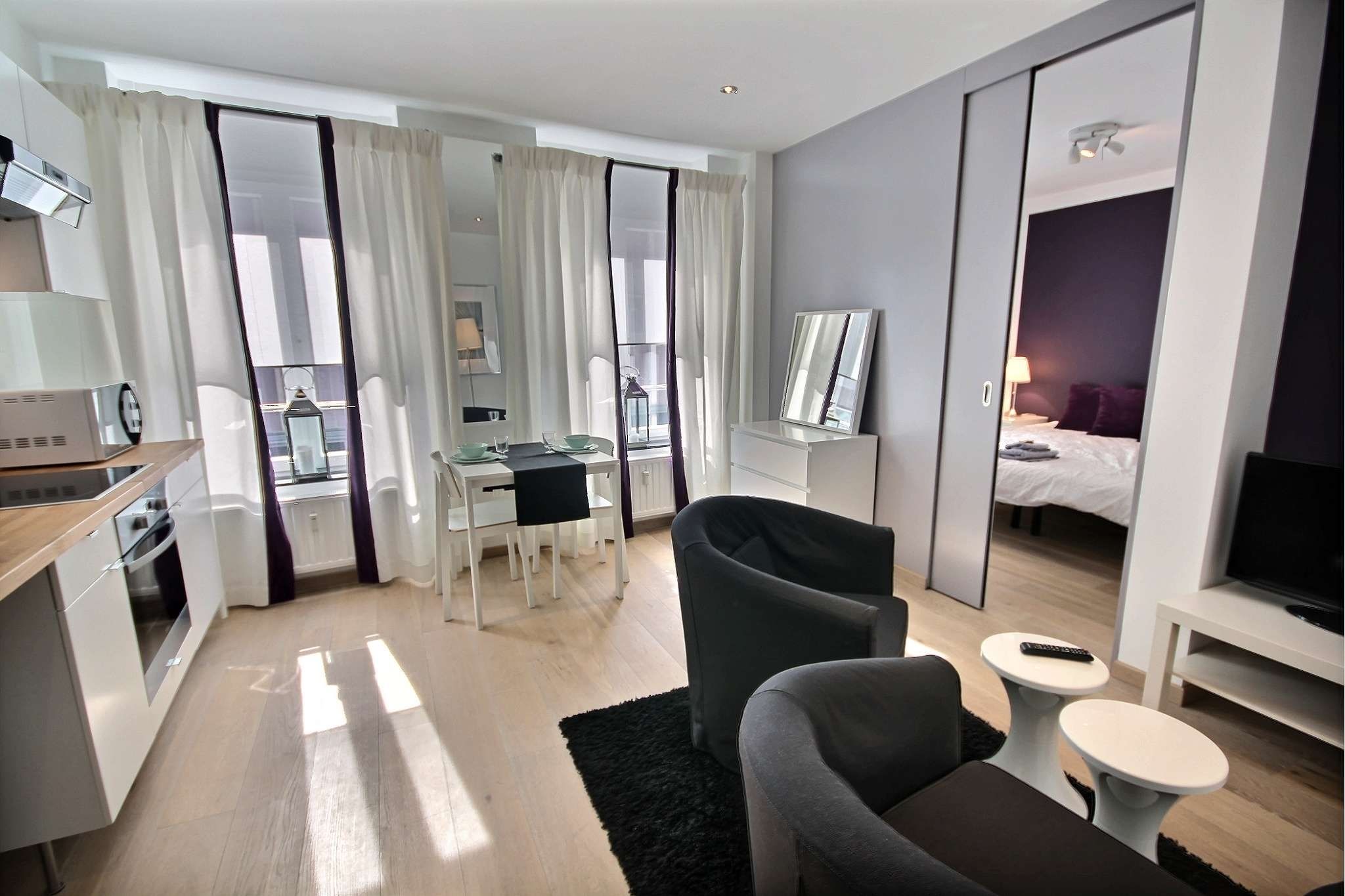 Apartment, 1 Bedroom (Clarisses 4) | Living area | TV