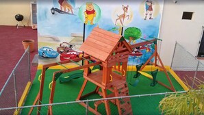 Children’s play area – outdoor - Casa Margarita Hotel (Rincon de Guayabitos)