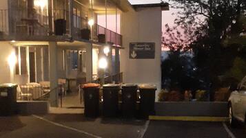 Front of property – evening/night
