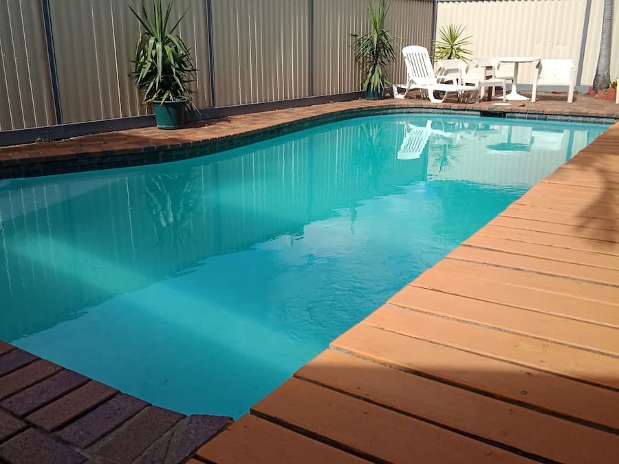 Alberca al aire libre