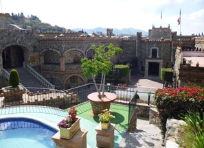 View from room - Hotel Castillo Santa Cecilia (Guanajuato)