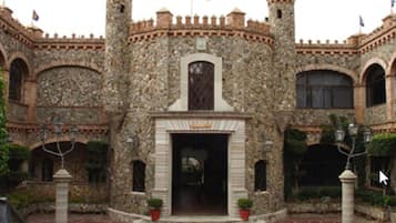 Entrada de l'allotjament