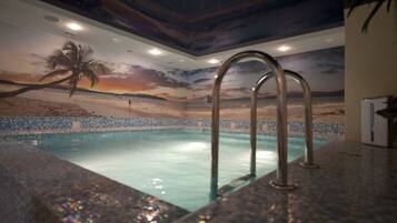 Indoor spa tub