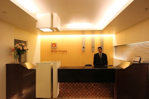 Mostrador para check-in y check-out
