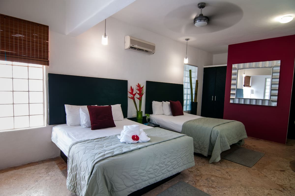 Studio, 2 Double Beds | View from room