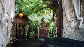 Entrada de la propiedad