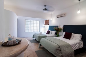 Estudi, 2 llits dobles | Vista des de l'habitació