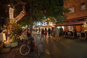 Blick von der Unterkunft