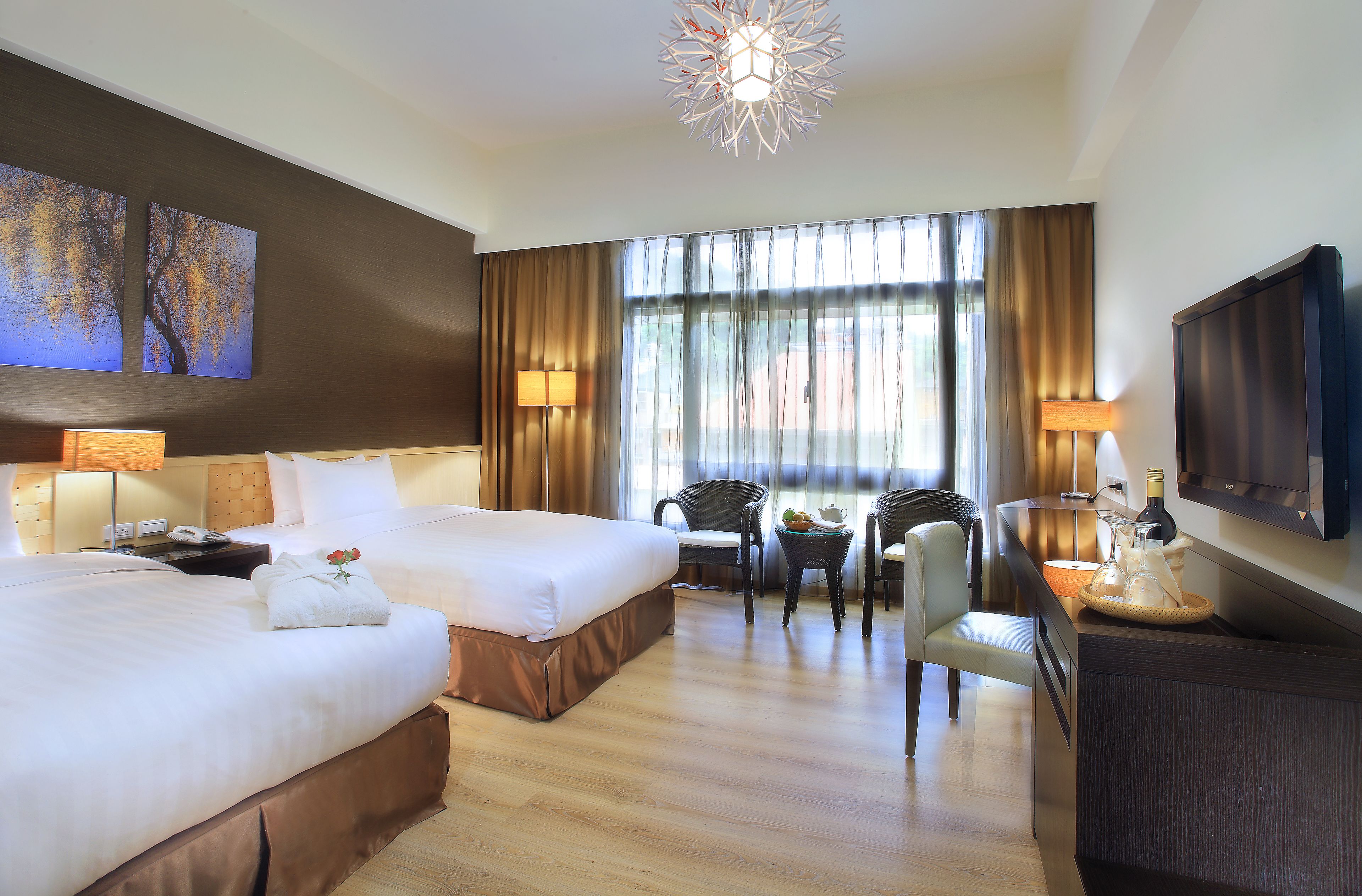 elite twin room (如需一大床請先告) | in-room safe, desk, blackout curtains, free cots/infant beds