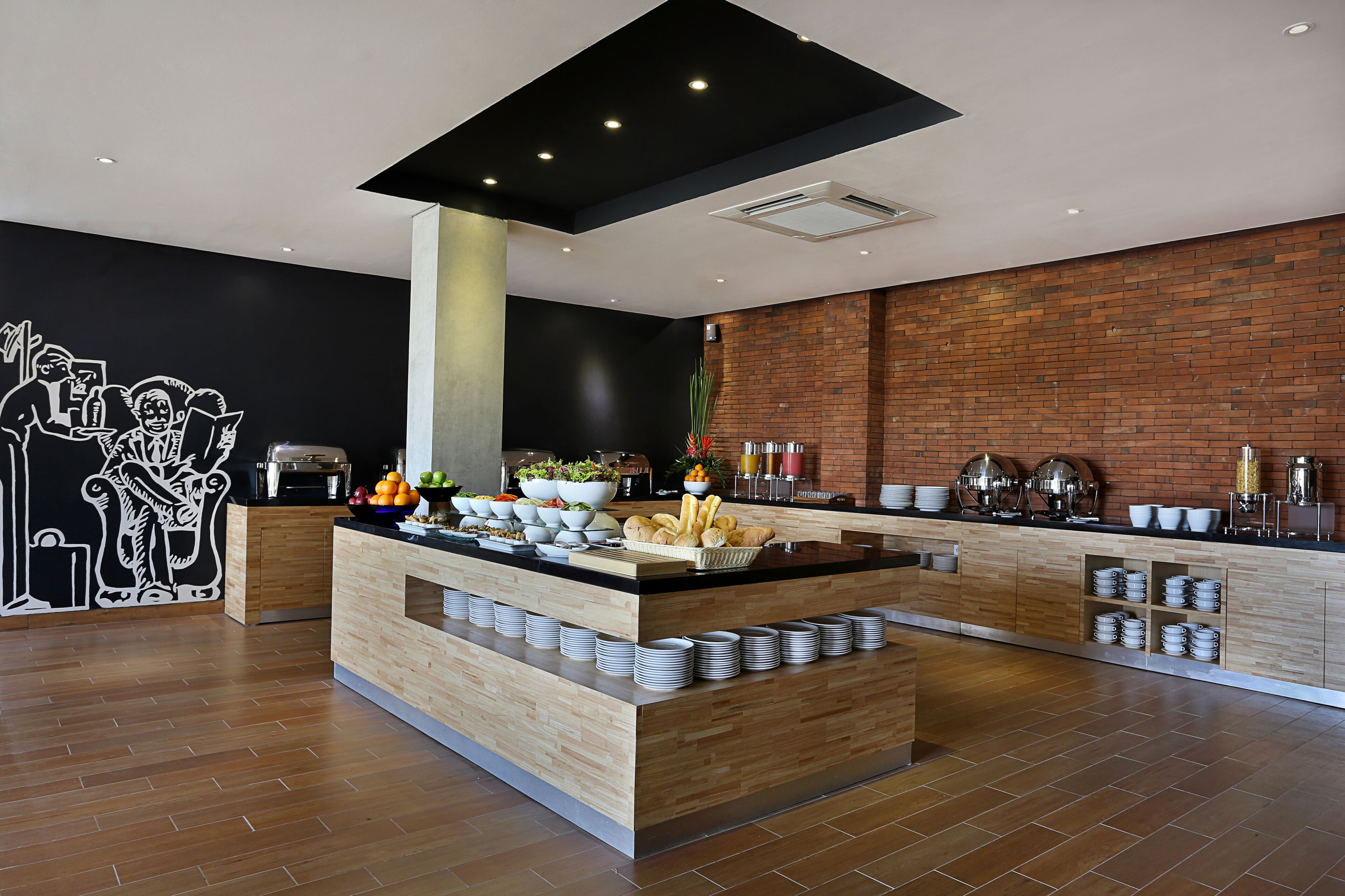 每日供应自助式早餐（每人 IDR 75000）