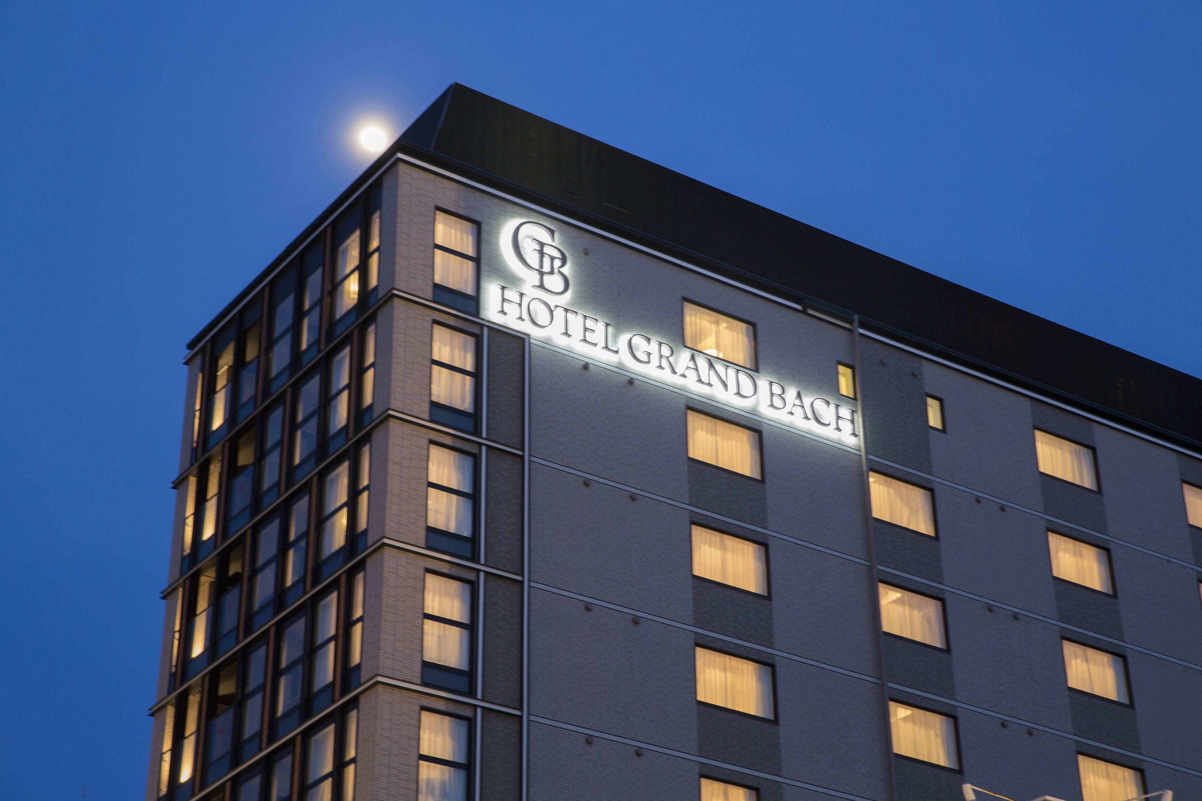 front of property – evening/night