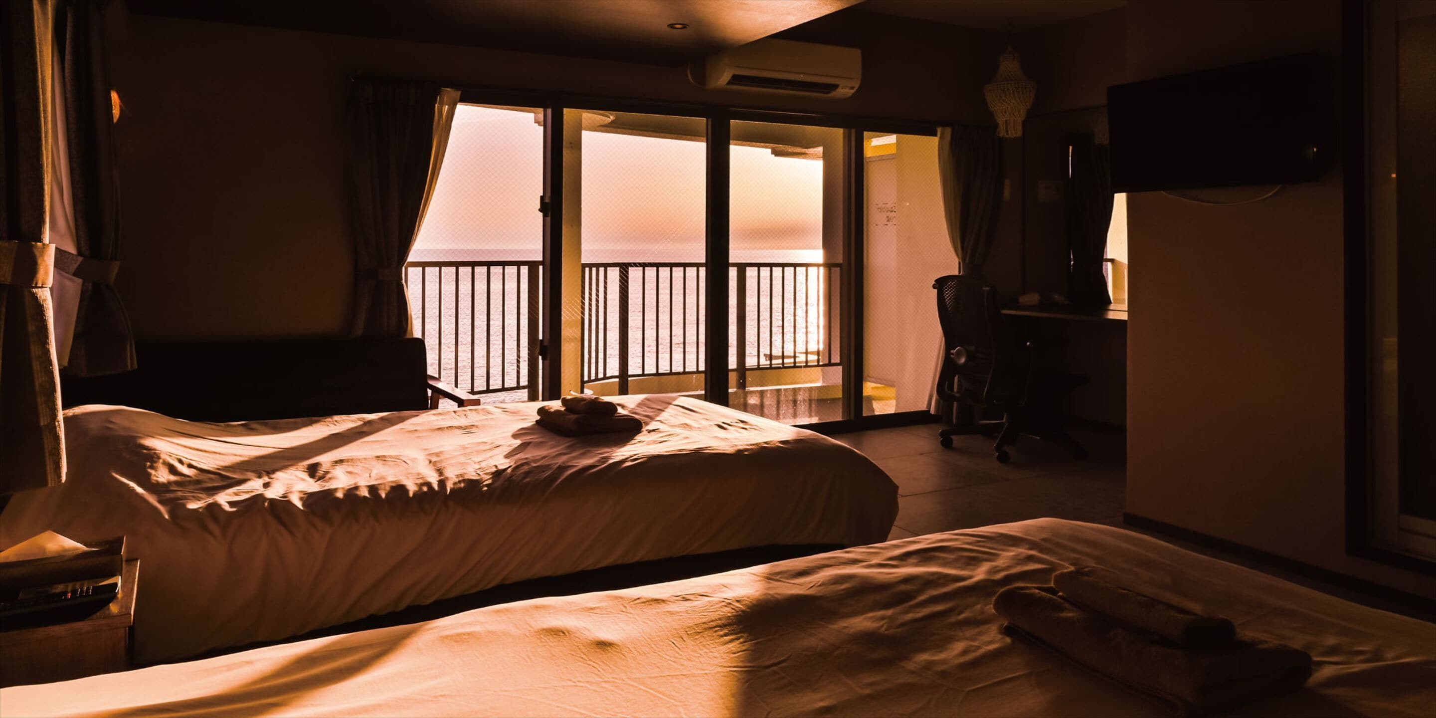 Twin Room, Sea View