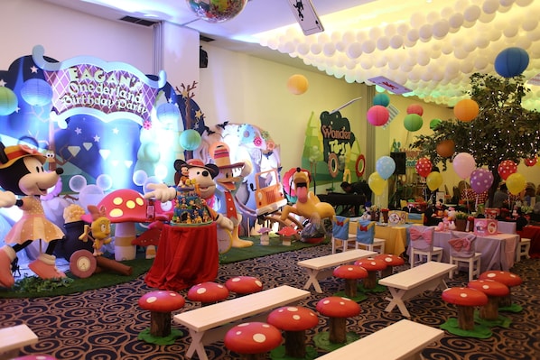 Birthday party area