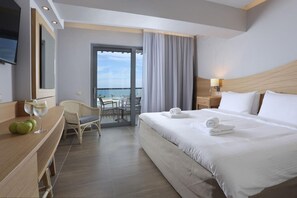 Family Room, Sea View | Beach/ocean view - Lyttos Beach - All Inclusive (Hersonissos)