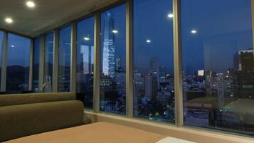 Premium bedding, minibar, in-room safe, desk