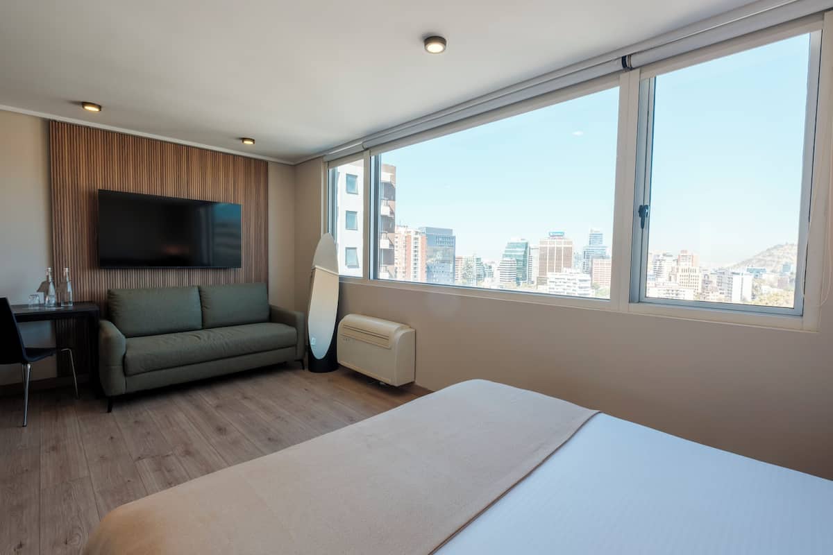 Premium bedding, minibar, in-room safe, desk