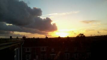 Front of property – evening/night