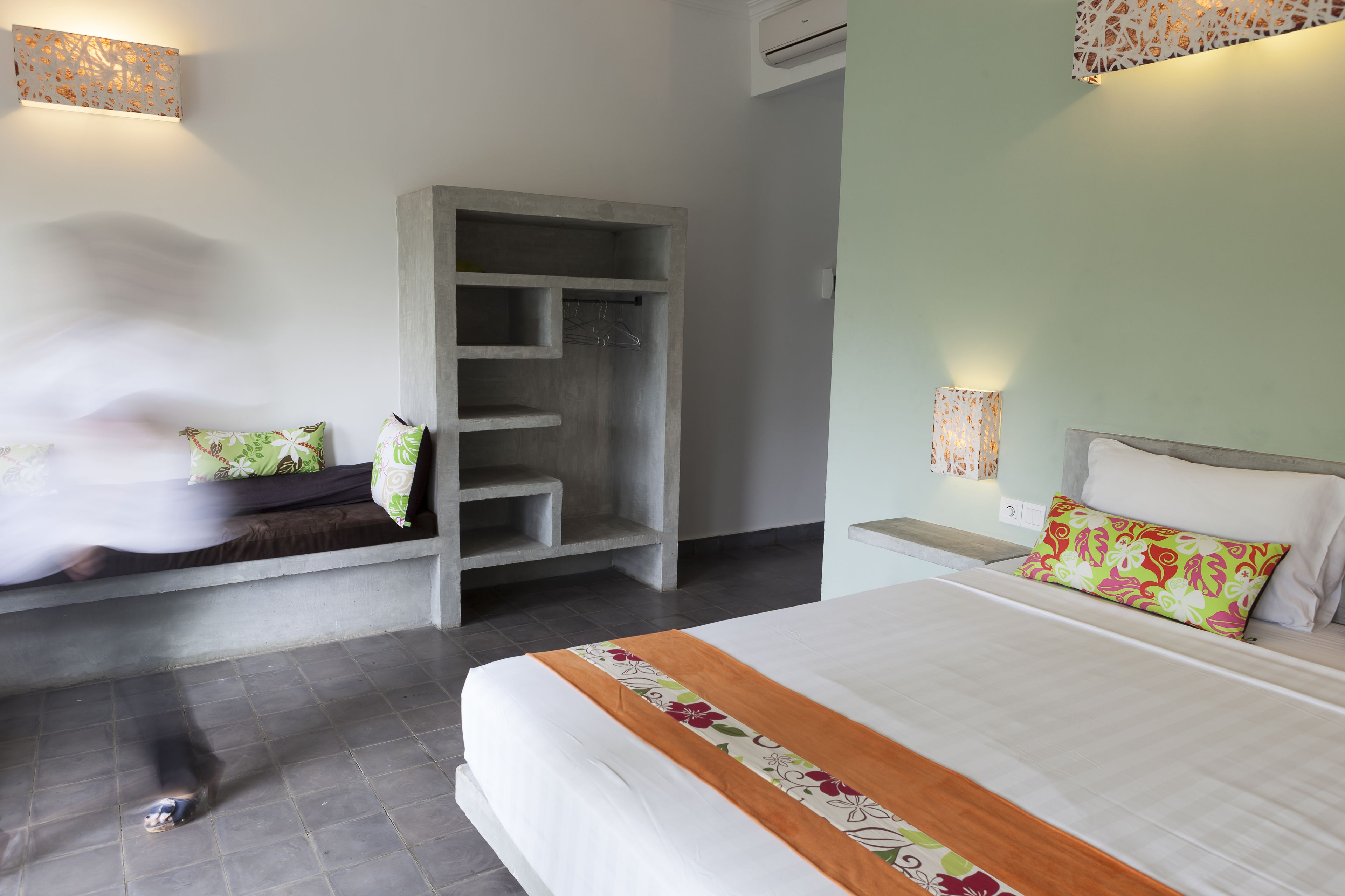 deluxe double room | premium bedding, minibar, in-room safe, desk