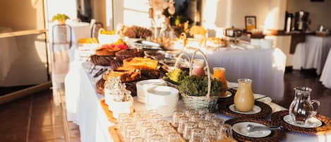 Petit déjeuner buffet compris tous les jours