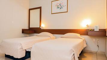 Standard Twin Room, 2 Twin Beds | Minibar, individually furnished, desk, blackout drapes