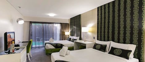 Executive-Zweibettzimmer | 1 Schlafzimmer, hochwertige Bettwaren, Pillowtop-Betten