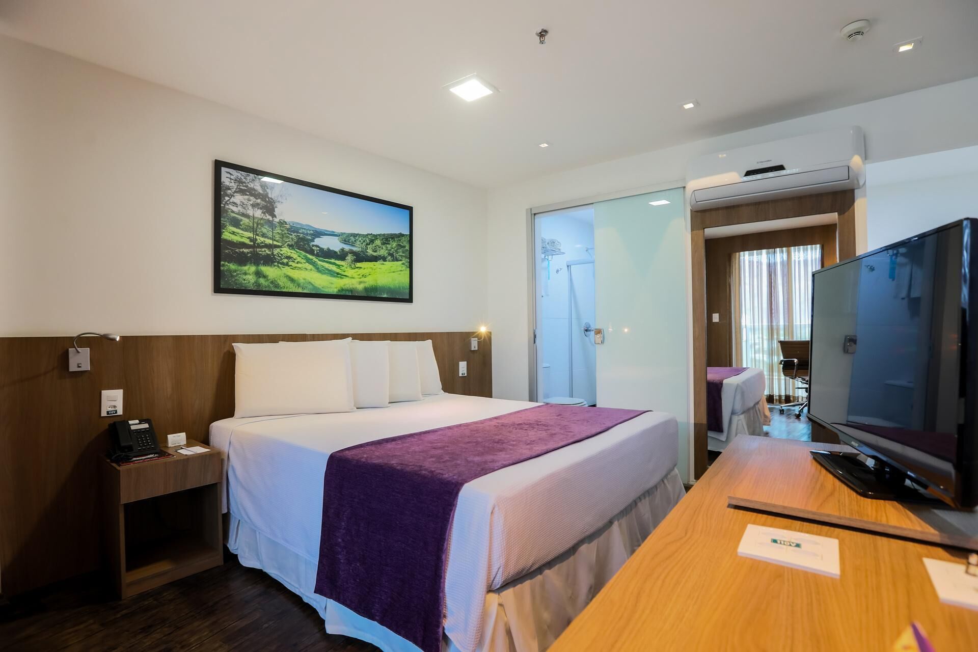 Hypo-allergenic bedding, minibar, free WiFi, bed sheets