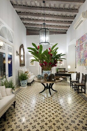 Sitzecke in der Lobby