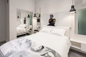 เพรสซิเดนเชียลลอฟท์, 4 ห้องนอน, ปลอดบุหรี่ (Private 4 bedroom Loft 979) | 1 ห้องนอน, เครื่องนอนระดับพรีเมียม, เตียงเมมโมรีโฟม