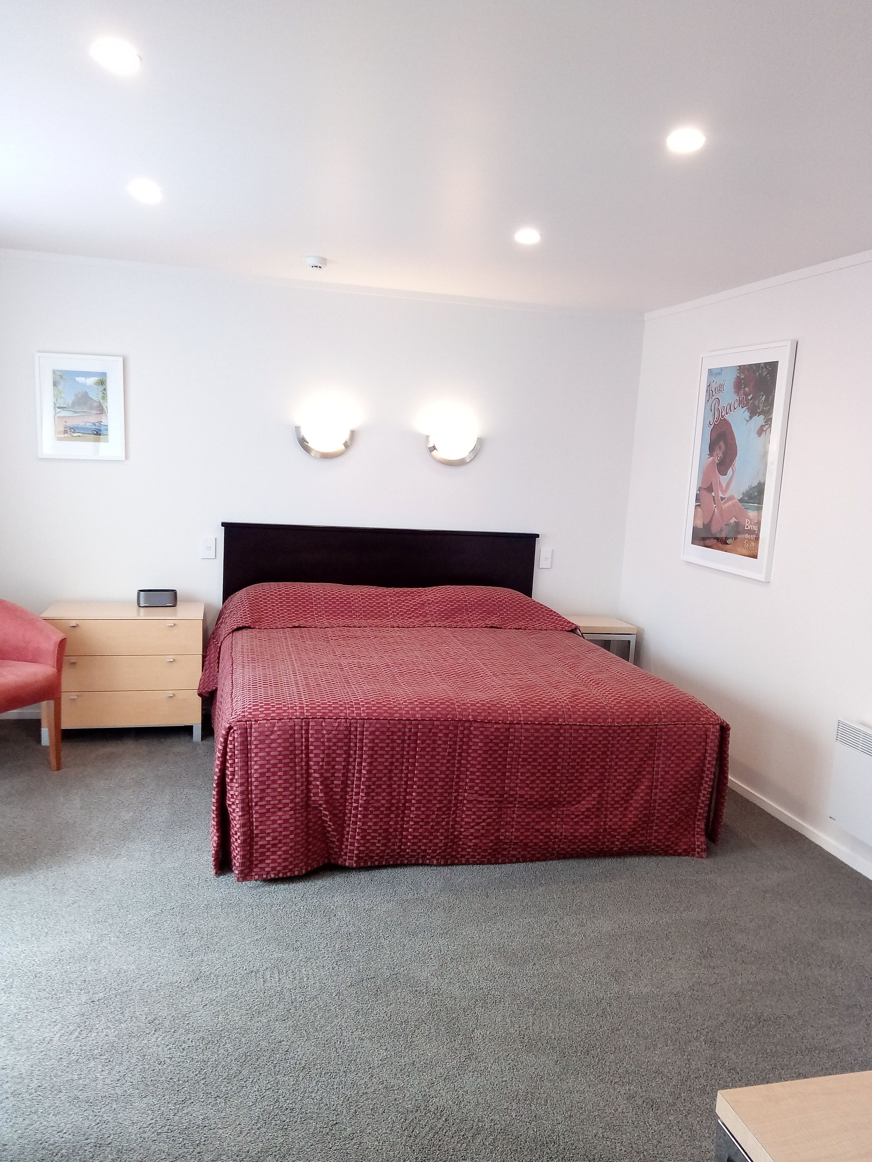 Studio, 1 King-Bett | Allergikerbettwaren, Zimmersafe, kostenloses WLAN, Bettwäsche