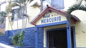 Front of property - Hotel Mercurio - Caters to Gay Men (Puerto Vallarta)