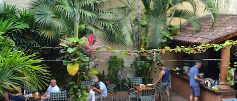 Restaurante al aire libre