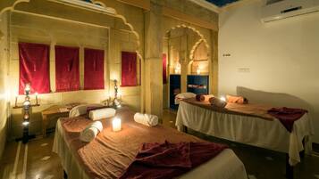 Aromaterapia, massagens musculares profundas, massagens suecas