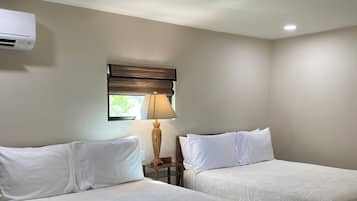 Free WiFi, bed sheets