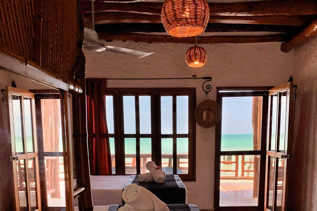 Superior Quadruple Room, Beachfront | 1 bedroom, in-room safe