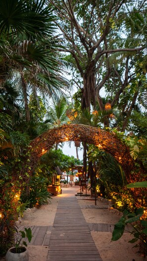 Fassade der Unterkunft