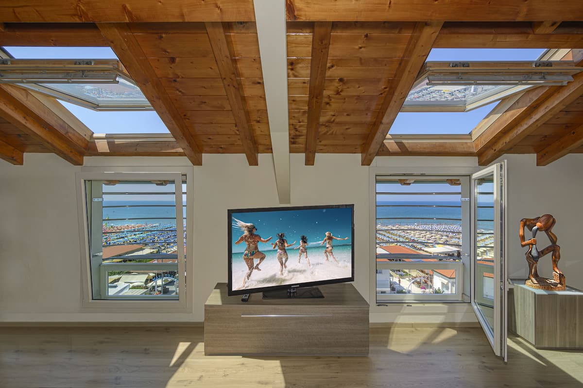 Exclusive Penthouse, 2 Bedrooms, Sea View | View from room