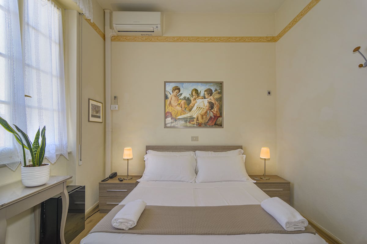 Basic Double Room, Mountain View | 2 bedrooms, down duvets, minibar, in-room safe