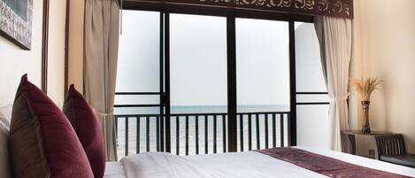 Standardzimmer, Meerblick | Zimmersafe, Zustellbetten, kostenloses WLAN