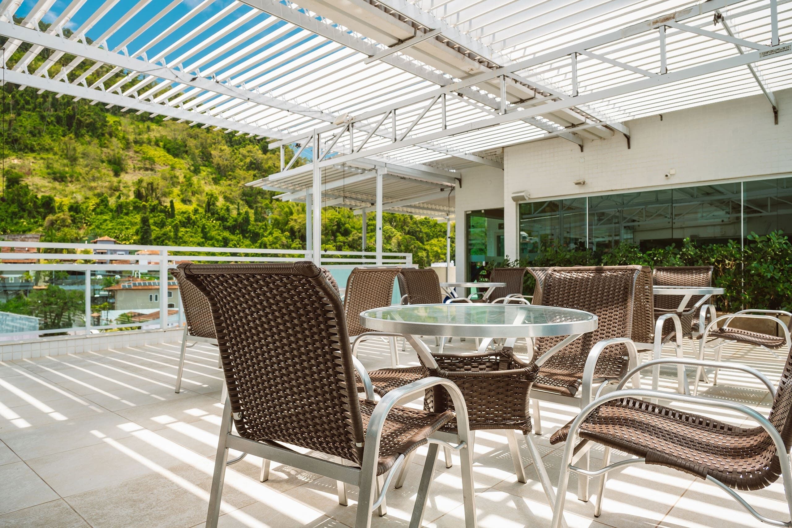 Terrasse sur le toit
