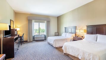 Desk, blackout drapes, iron/ironing board, free WiFi