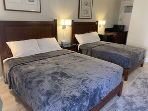 Deluxe Room, Multiple Beds | Premium bedding, free WiFi, bed sheets - Dunes by the Ocean (Point Pleasant Beach)